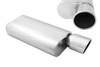 Rear Muffler 102mm inlet 67mm