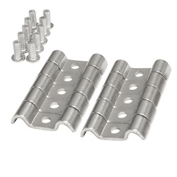 Mocowanie uchwyt przewodów 6,3 mm podwójne stal