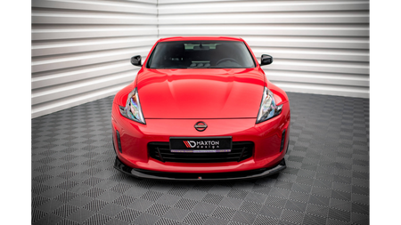 Splitter Nissan 370Z Facelift Front v.1 Gloss Black