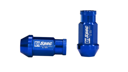 Wheel lug nuts D1Spec Replica Race M12x1,5 Blue