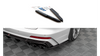 Splitter Audi A6 C8 S-Line Tył Boczne Gloss Black