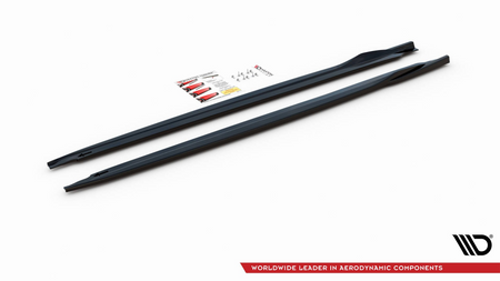 Side Skirts Diffusers Volkswagen Up GTI Gloss Black