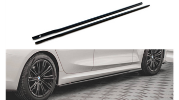 Dokładka BMW 3 G20 G21 M-Pack Progi v.2 Gloss Black