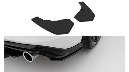 Splitter Volkswagen Golf GTI Mk8 Tył Boczne Street Pro Black v.2