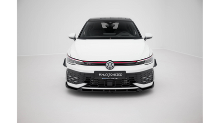 Splitter Volkswagen Golf GTI GTE R-Line Mk8 Facelift Front v.2