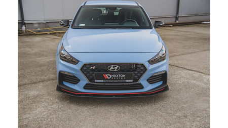 Splitter Hyundai I30 III N przód Racing Durability + Flaps Black