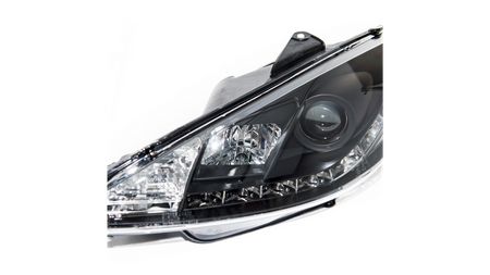 Lights PEUGEOT 206 CC SW Front Projector Black