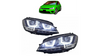 Lights Volkswagen Golf 7 Front Chrome