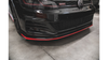 Splitter Volkswagen Golf 7 GTI TCR Front Red