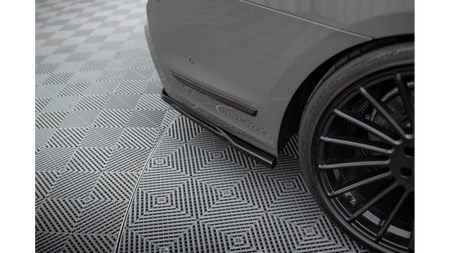 Splitter BMW 7 M-Pack G11 G12 Facelift Rear Central with Diffuser v.2