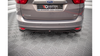 Splitter Ford C-Max II Rear Central with Diffuser Gloss Black