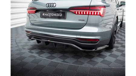 Splitter Audi A6 C8 Allroad Rear Central with Diffuser