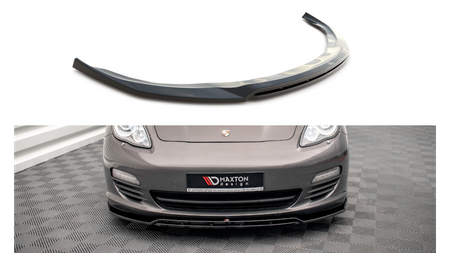 Splitter Porsche Panamera Panamera Diesel 970 Front v.1 Gloss Black