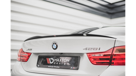 Spoiler BMW 4 F32 Cap Gloss Black