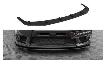 Splitter Mitsubishi Lancer EVO X Przód Street Pro Black-Red
