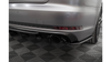 Diffuser Audi A4 S-line B9 Rear Valance Version with single exhaust tips