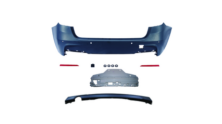 Bumper BMW 3 F31 Rear with Diffuser