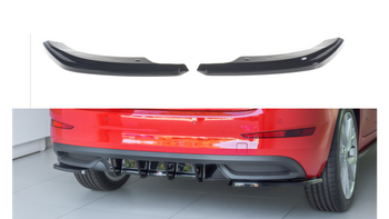 Splitter Skoda Scala Rear Side Gloss Black