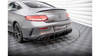 Diffuser Mercedes-Benz C C205 C43 Facelift Rear Street Pro Black