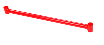 Rear lower strut bar Honda Civic VI Red