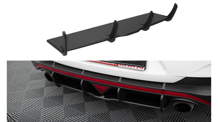 Diffuser Hyundai I30 N Fastback Mk3 Rear Street Pro Black-Red
