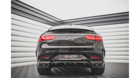 Dokładka Mercedes-Benz GLE 63 AMG C292 Zderzak Tył Gloss Black