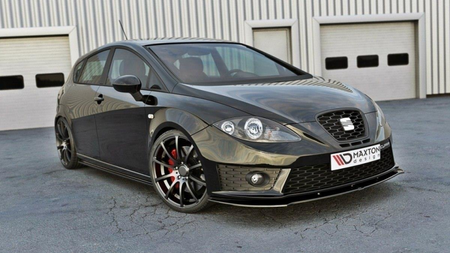 Splitter Seat Leon II Cupra FR Facelift Front v.1 Gloss Black