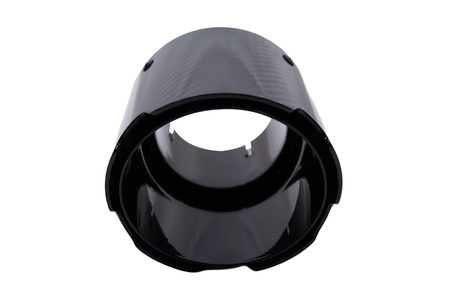 Exhaust Tip 89mm enter 70mm Carbon Gloss
