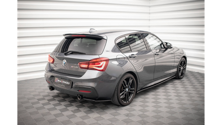 Splitter BMW 1 F20 Facelift Tył Boczne M-Power Gloss Black