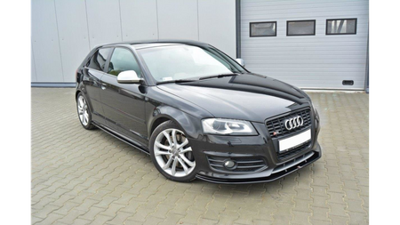 Splitter Audi S3 8P Facelift Front v.2 Gloss Black