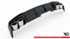 Diffuser Audi A6 C8 S-Line Rear Valance + Exhaust Ends Imitation Chrome