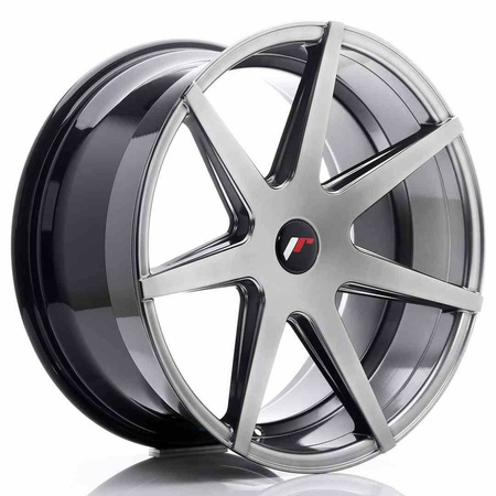 JR Wheels JR20 20x10 ET40 5H Blank Hyper Black