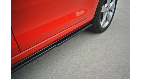 Diffuser Skoda Rapid Side Skirts Gloss Black