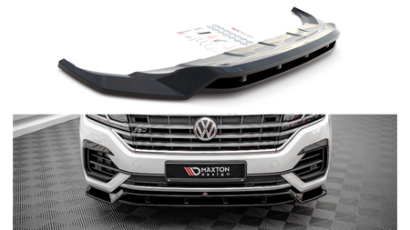 Splitter Volkswagen Touareg III R-line Front Gloss Black