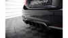 Diffuser BMW 4 F32 F36 F33 M-Pack Rear Valance Single Exhaust Version one side Gloss Black