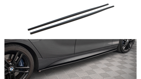 Diffuser BMW 1 F20 Side Skirts v.1 Gloss Black