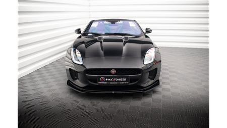 Splitter Jaguar F-Type I Facelift Front v.2 Gloss Black