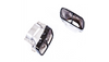 Exhaust Tail Pipes Black suitable for MERCEDES A-Class (W176) CLA (C117, X117) GLA-Class (X156) 2012-2018