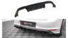 Diffuser Volkswagen Golf 7 R Rear Valance Gloss Black