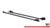 Diffuser Audi A3 8V S-Line Side Skirts Street Pro Black + Gloss Flaps