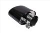 Exhaust Tip 150x90mm enter 67mm Carbon Gloss