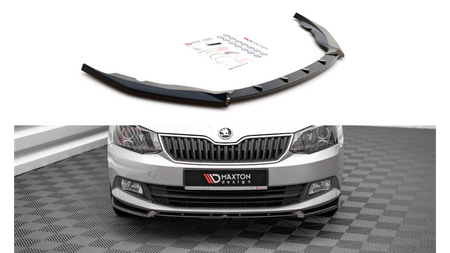 Splitter Skoda Fabia III Front v.1 Gloss Black