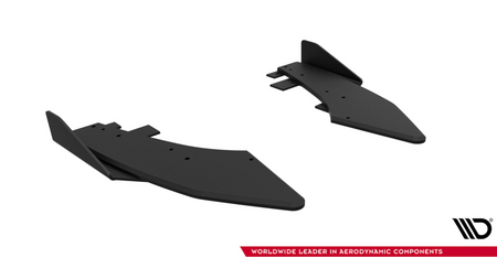 Splitter Audi S3 8Y Facelift Rear Side Street Pro Black + Gloss Flaps