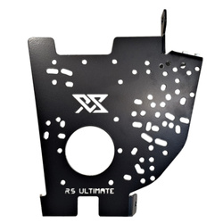 Handbrake Mounting Plate drilled BMW E46 Black