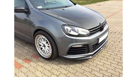 Splitter Volkswagen Golf VI R Cupra Look przód Gloss Black