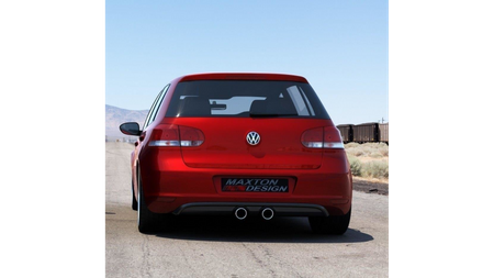 Diffuser Volkswagen Golf VI Rear Golf 5 R32 Look Gloss Black