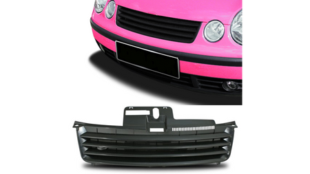 Grill Volkswagen POLO IV Black bez znaczka
