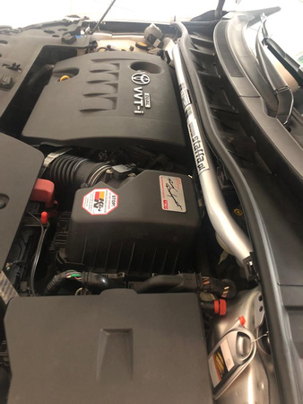 Front upper strut bar Toyota Corolla E15 Red