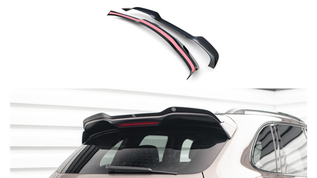 Spoiler Cap Porsche Cayenne II Gloss Black