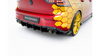 Splitter Volkswagen Golf GTI Clubsport Mk8 Facelift Rear Side Street Pro Black + Gloss Flaps